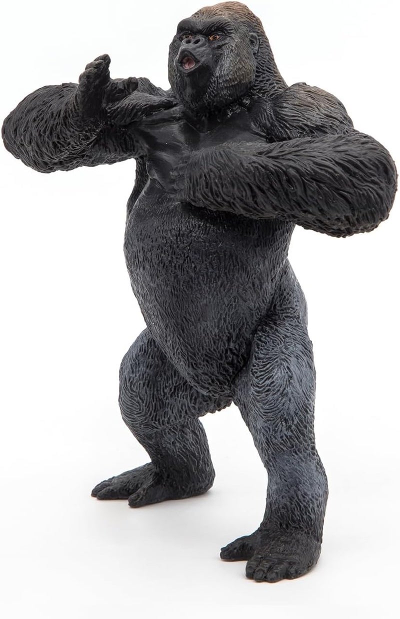 Papo HandPainted  Figurine Wild Animal Kingdom  Mountain Gorilla 50243 Collectible  for Children  Suitable for Boys and Girls from 3 Years Old - Image 4