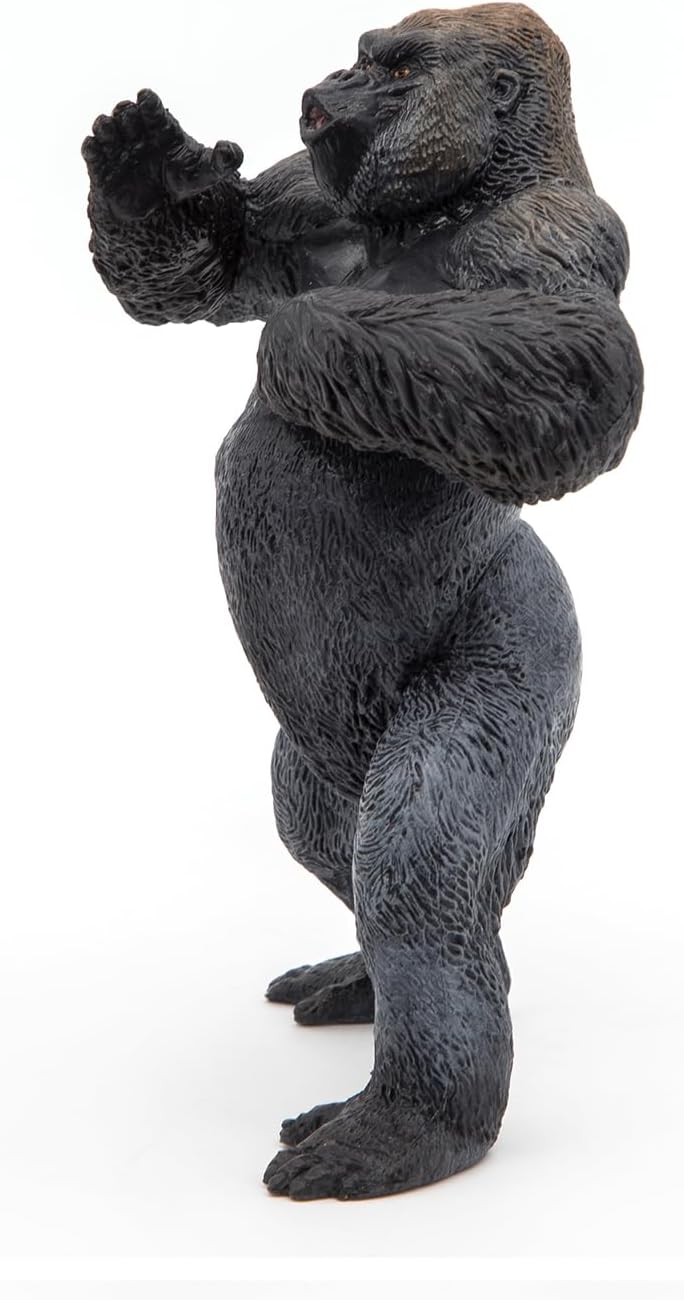 Papo HandPainted  Figurine Wild Animal Kingdom  Mountain Gorilla 50243 Collectible  for Children  Suitable for Boys and Girls from 3 Years Old - Image 5