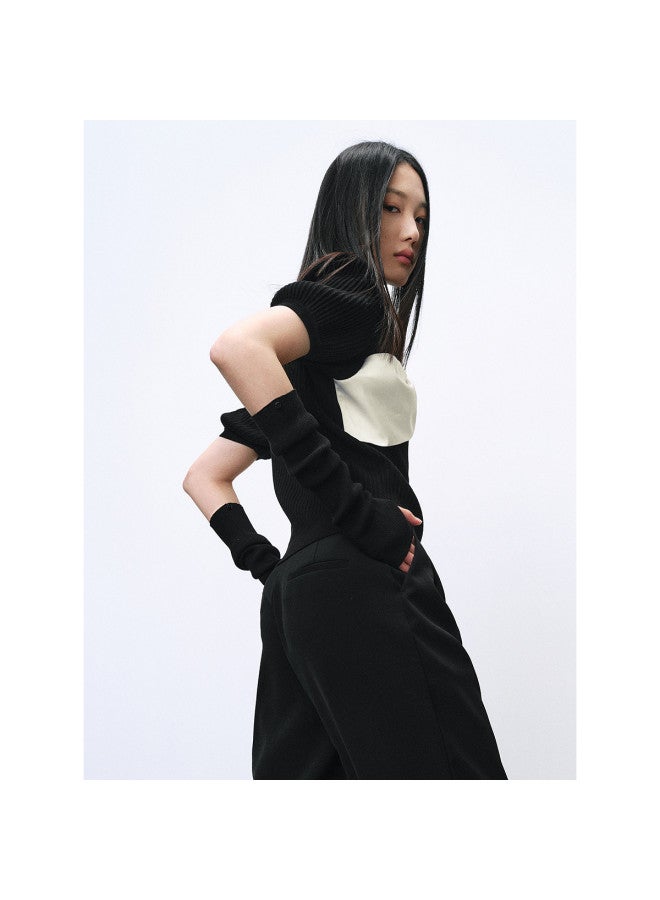 Waxbird Spring/autumn Slightly Stretch Elegant Temperament Knitted Sweater Women - Image 4