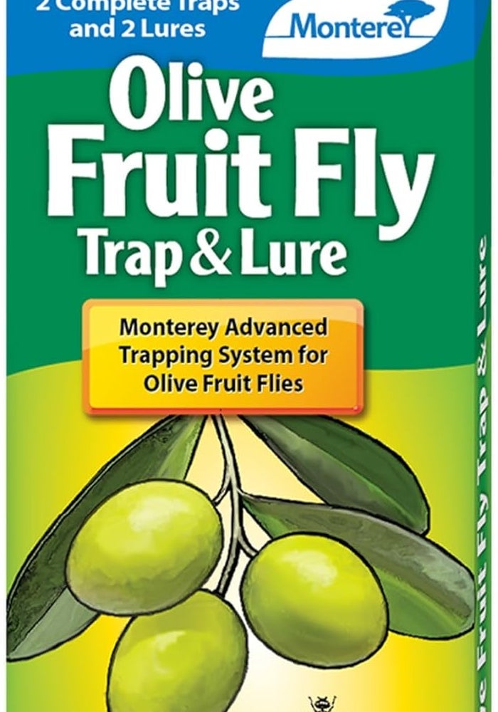 Monterey LG8700 Olive Fruit Fly Trap and Lure - Complete Sticky Traps for Effective Pest Control - Image 1