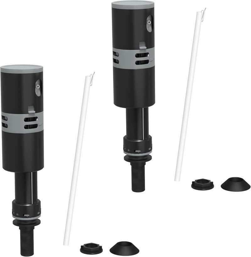 RAVINE High Performance Universal Toilet Fill Valve Replacement Kit - Quiet and Fast Fill, Super Easy to Install (2-Pack) - Image 1