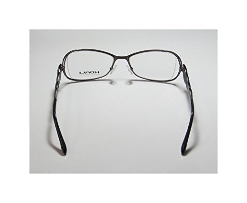Koali By Morel 6983k Womens/Ladies Designer Full-rim Signature Logo Color Combination Eyeglasses/Eye Glasses (53-17-130, Gray/Green Opal) - Image 5