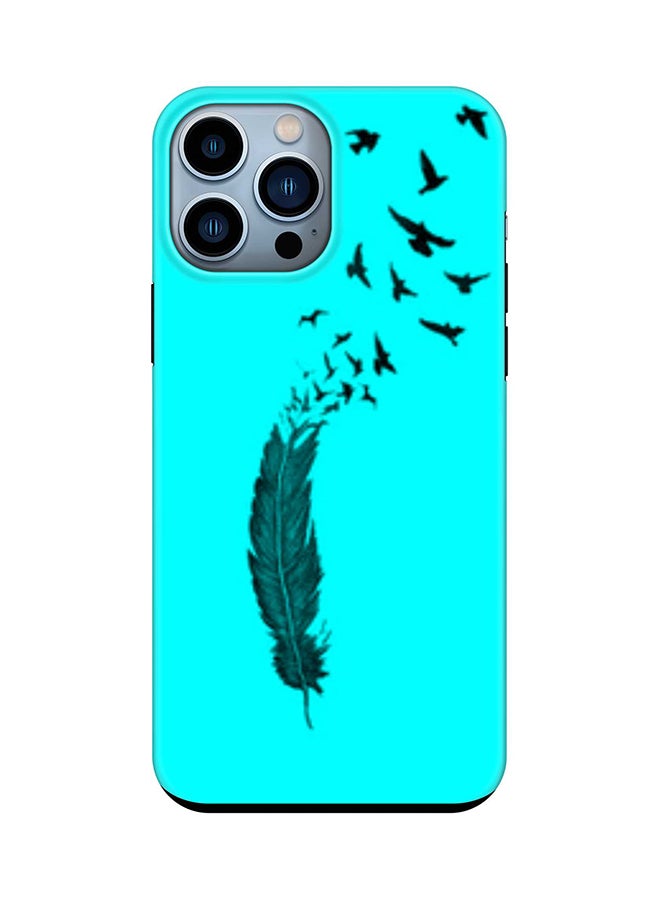 Stylizedd Tough Pro Case for iPhone 15 Pro Max Dual Layer Hybrid PC TPU Customized Mobile Cover Matte Finish Phone Case - Birds Of A Feather - Image 1
