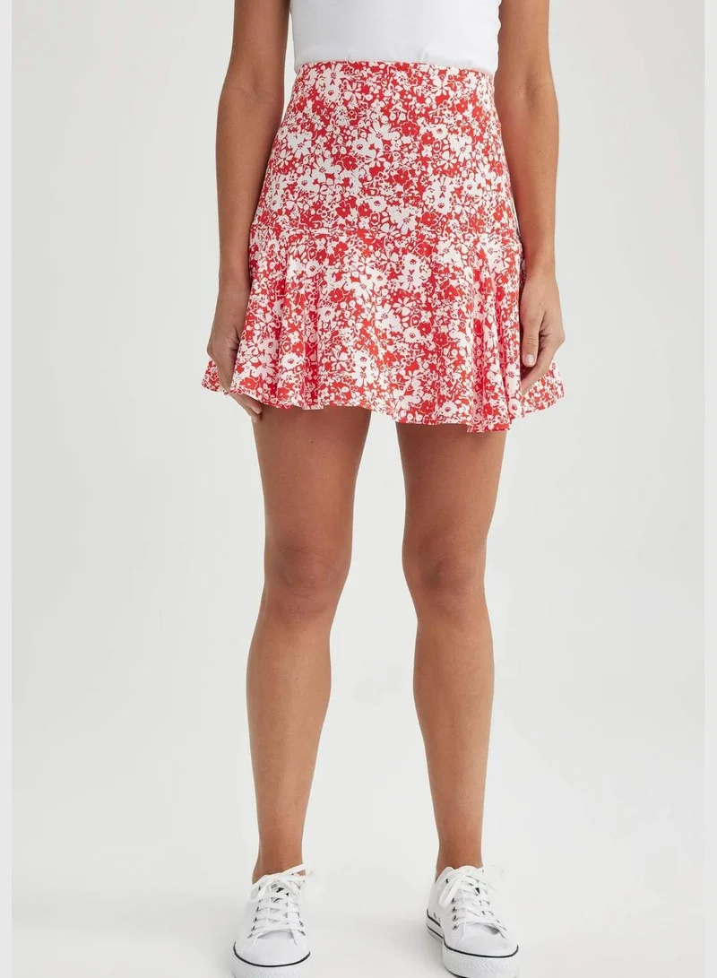 DeFacto Woman Flare Fit Woven Skirt