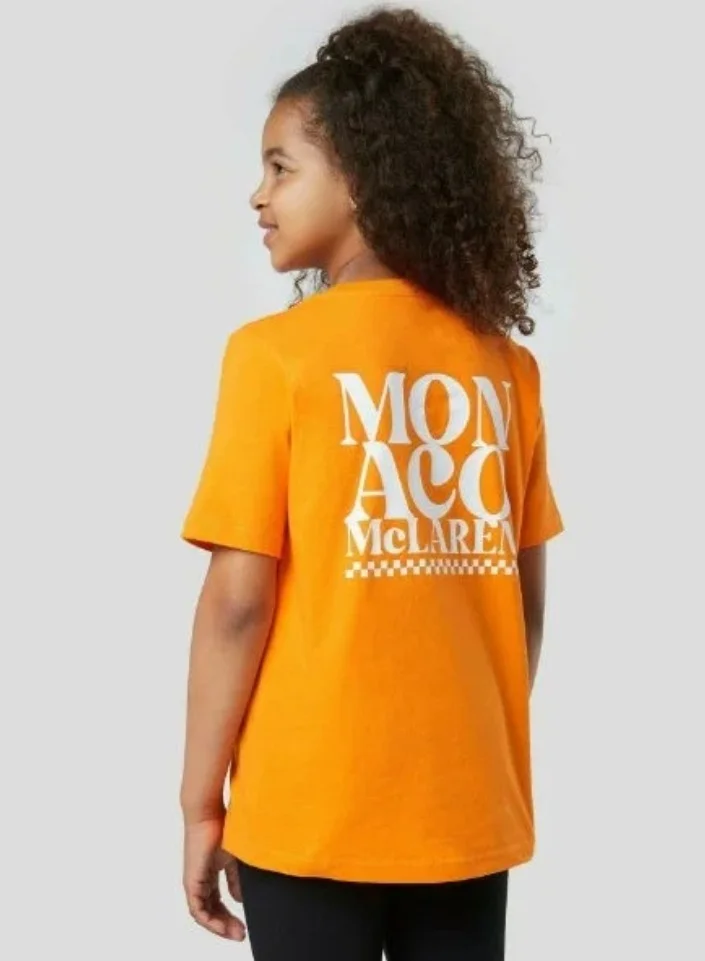 Mclaren  MCLAREN JUNIOR MONACO SLOGAN T-SHIRT  | Best Price UAE