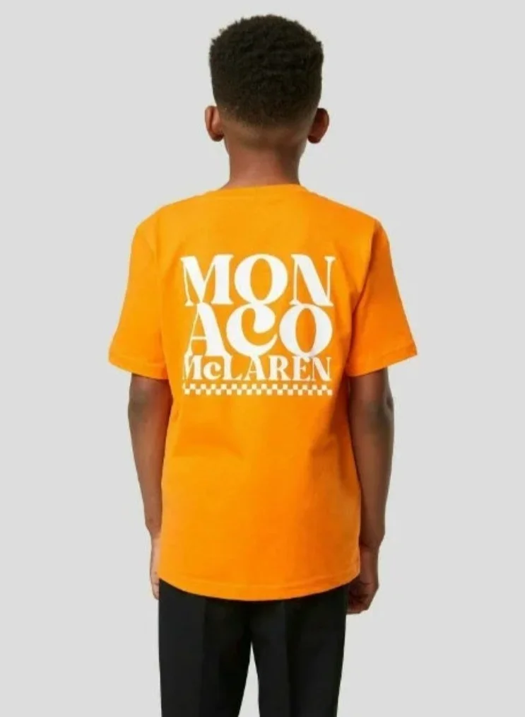 Mclaren  MCLAREN JUNIOR MONACO SLOGAN T-SHIRT  | Best Price UAE