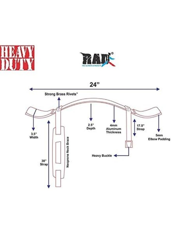 RAD Arm Blaster for Biceps & Triceps, Strength Training Arm Machine - Image 3