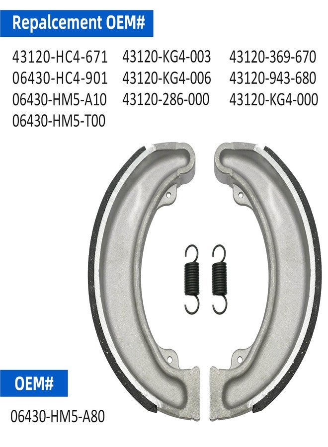 JAVIK Rear Brake Shoes for Honda Fourtrax 300 TRX300 TRX300 1988-2000 TRX250 ATC250 CB350 CB360 CB400 CL350 CL360 CJ360 SL350 - Image 3