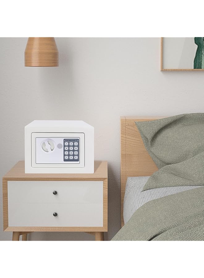 erorex Safe Box For Home Electronic Money Box With Digital Keypad And Keys Small Safe Security Box For Valuable Cash Money Jewelry Documents 23 - Image 2