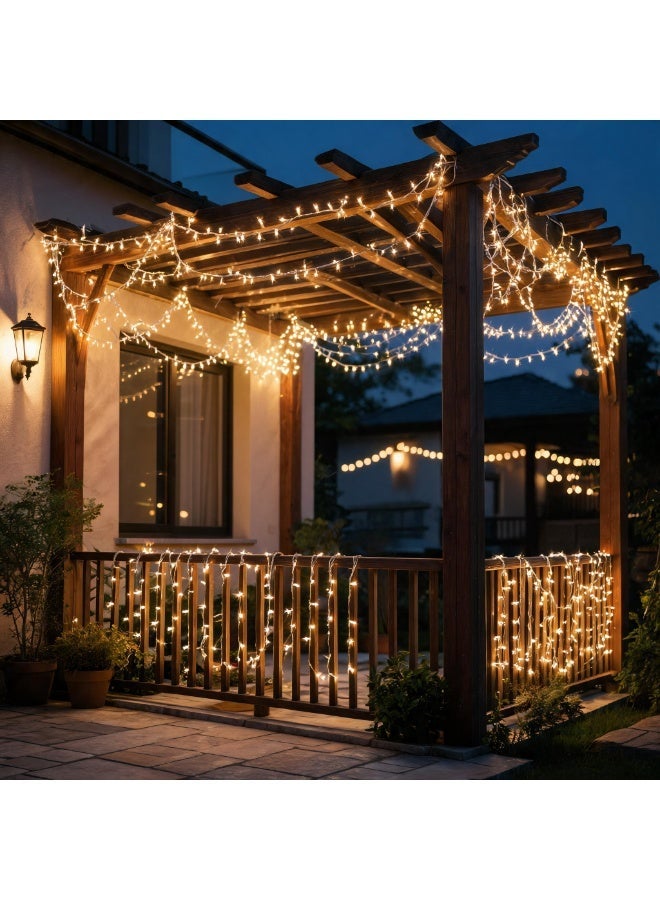 ووفيكسر سلسلة إضاءة LED بطول 3 أمتار (300 مصباح LED) - إضاءة زخرفية لرمضان، عيد الفطر، عيد الميلاد، والمناسبات الخاصة - Image 5