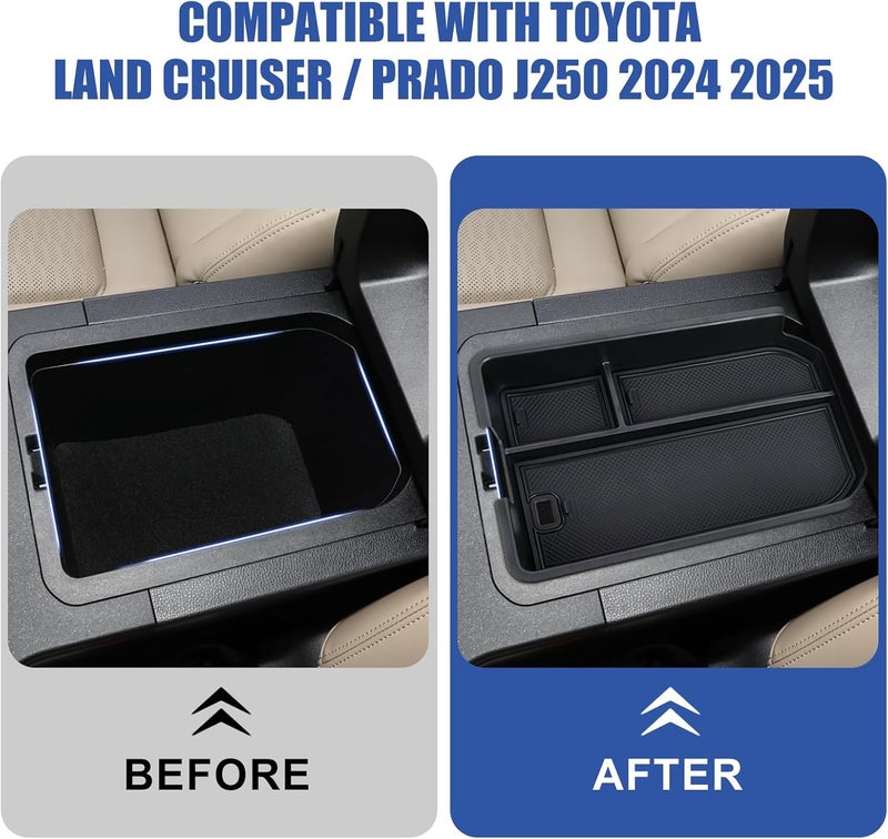 PSLER Center Console Organizer for 2024-2025 Land Cruiser/Prado - Image 4