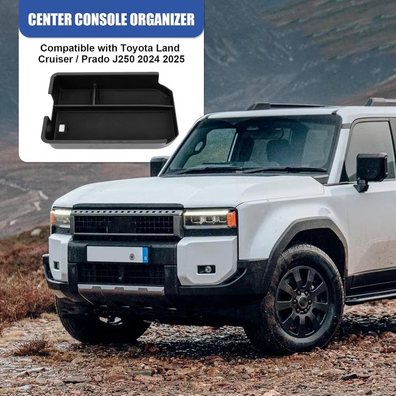 PSLER Center Console Organizer for 2024-2025 Land Cruiser/Prado - Image 2