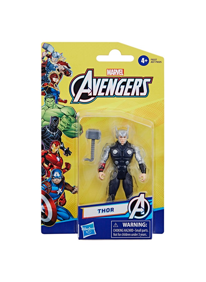 MARVEL - Marvel Avengers Epic Hero Series Thor Action Figure, 4-inch, Super Hero Toys For Kids Ages 4 and Up - Image 1