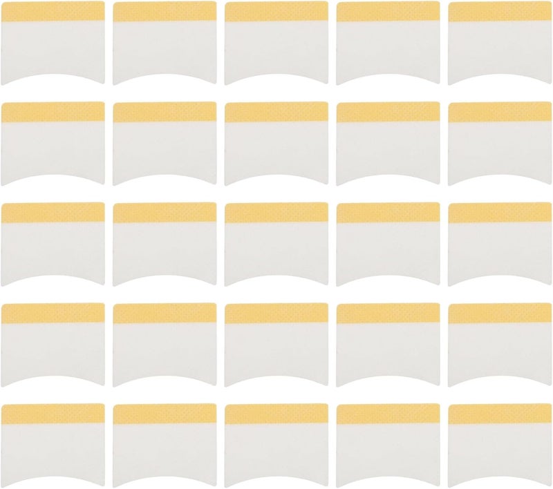 Hemobllo Cotton Eyelash Removal Pads 400pcs White Eyelash Extension Cotton Sheets Grafting Tool for Professional Beauty and Lash Extension Supplies - Image 1