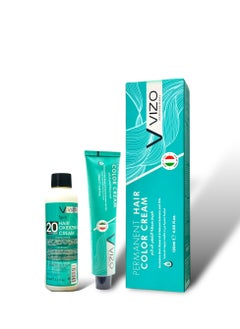 VIZO VIZO Permanent Hair Color Cream No.5.26 LIGHT BROWN RED VIOLET with 20 vol. 100ml Oxidizing 