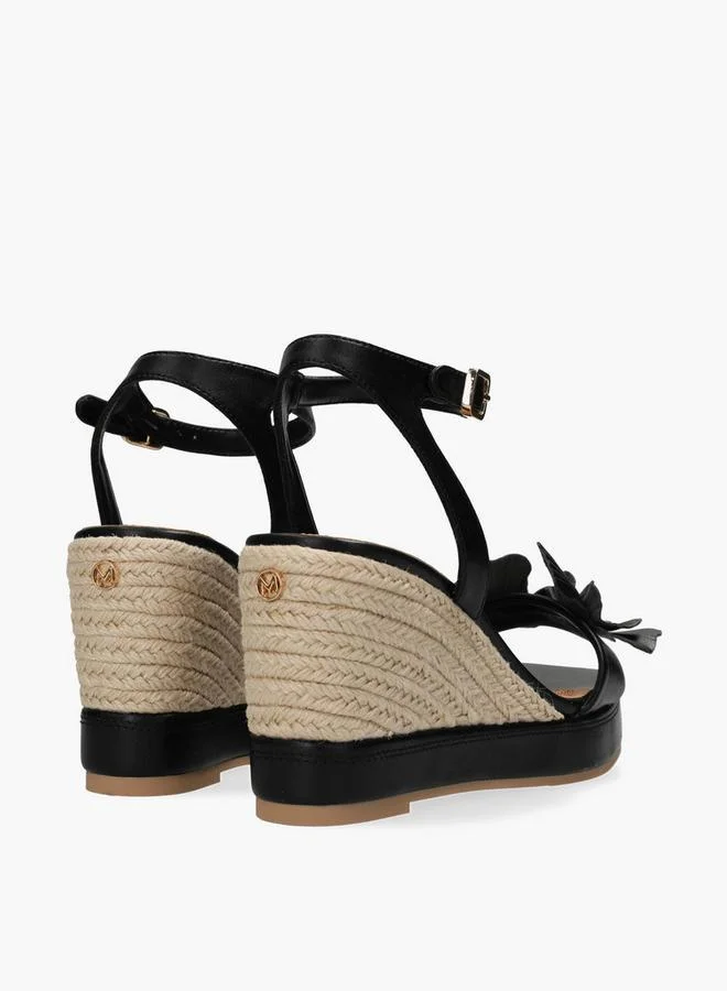 MEXX BLACK Mexx Espadrill Wedge Sandaldal for Women | Best Price UAE