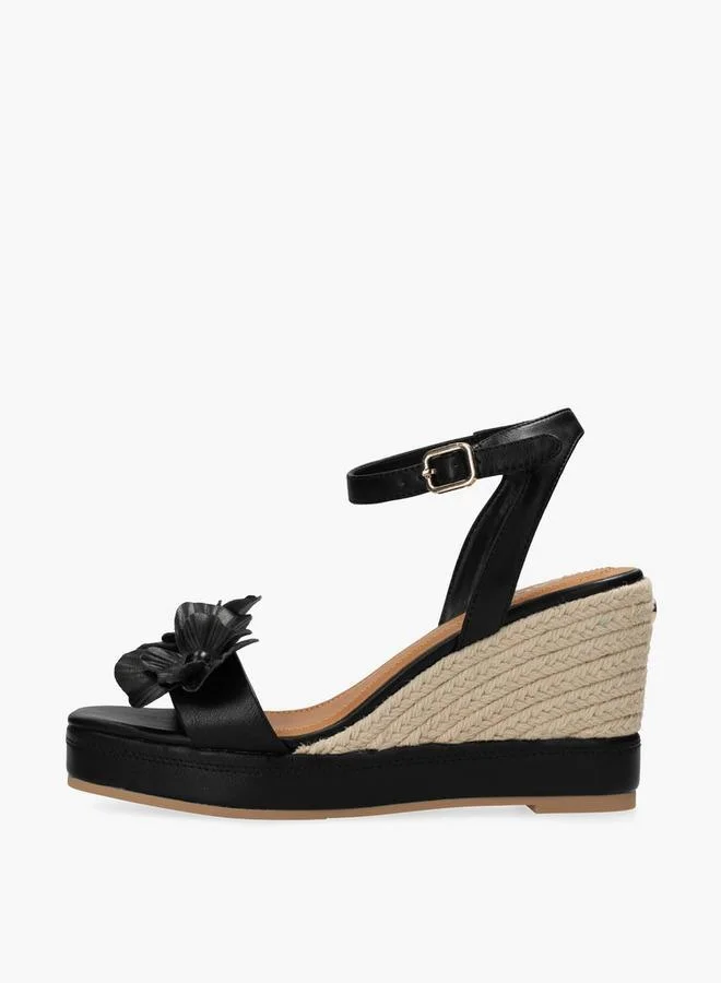 MEXX BLACK Mexx Espadrill Wedge Sandaldal for Women | Best Price UAE