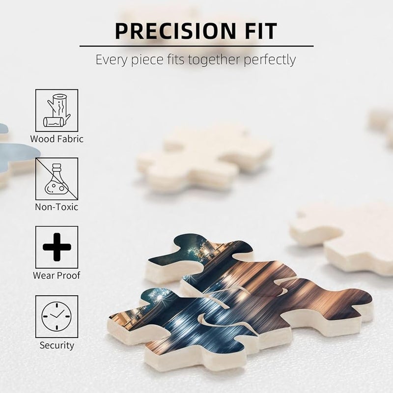 بيغ بن إنجلترا 1000 قطعة لغز للأدوات المنزلية الديكور 29.5 × 19.7 بوصة - Image 5