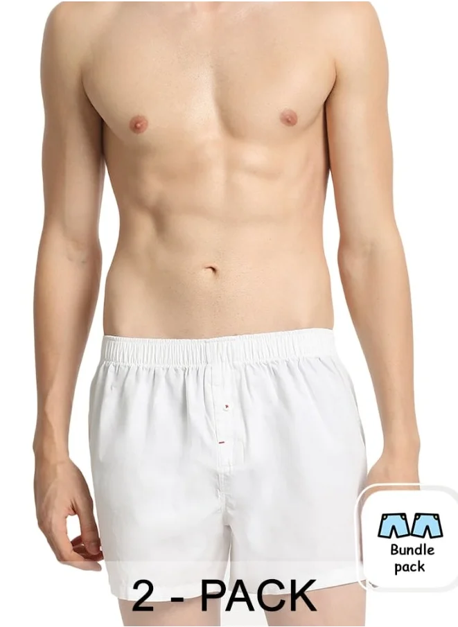 THE BEAR HOUSE Mens Cotton Boxers Multipack Soft Breathable Underwear for Men Loose Fit Comfortable Boxer Shorts for Daily Wear