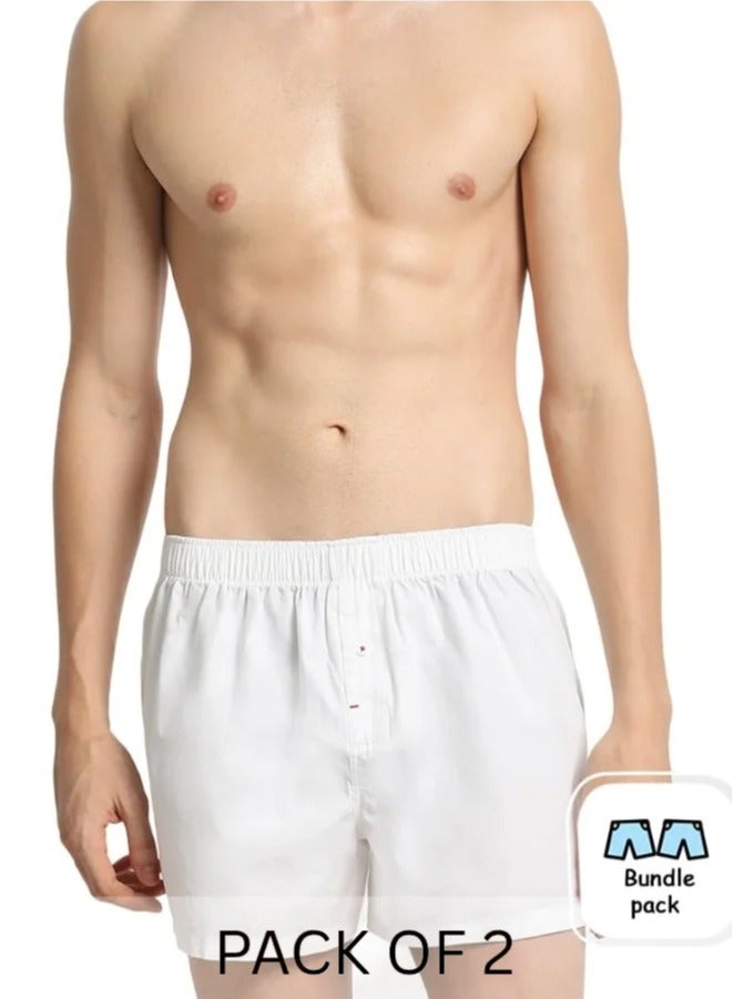 THE BEAR HOUSE Mens Cotton Boxers Multipack Soft Breathable Underwear for Men Loose Fit Comfortable Boxer Shorts for Daily Wear - Image 1