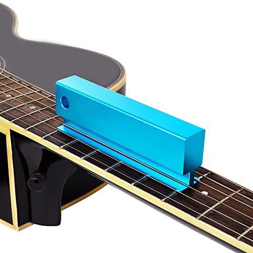 Meideal Guitar Fret Understring Leveler, Aluminum Fret Leveling Sanding Beam File Bar, Pro Luthier Repair Tool for Guitar & Bass (4.5 inch) - Image 2