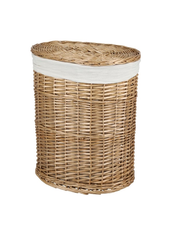 Willow Natural Oval Laundry Hamper Brown and White 58 x 49 x 33 cm 1710414L - pzsku/Z47DFB9431ECC51E15997Z/45/_/1702136526/b7b5414f-5a45-4337-87f6-ded289efdfff