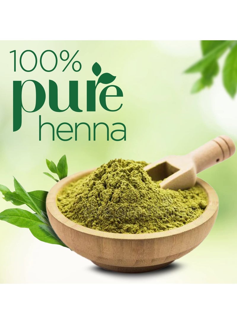 NUPUR 100% Pure Henna Powder for Hair Colour (Mehandi) | for Hair, Hands & Feet (500g) - Image 2