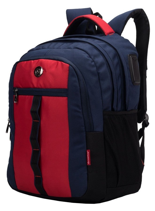 COSMUS 4 Compartments Heavy Duty School Bag Norwich 33L Waterproof Backpacks Bag With Laptop Compartment, Blue - Image 2