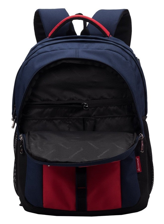COSMUS 4 Compartments Heavy Duty School Bag Norwich 33L Waterproof Backpacks Bag With Laptop Compartment, Blue - Image 5