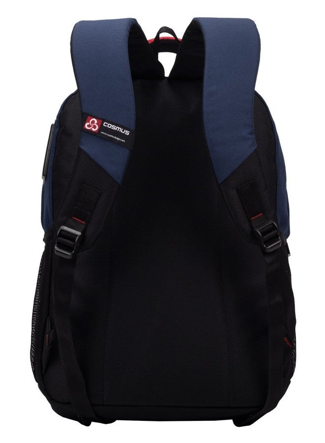 COSMUS 4 Compartments Heavy Duty School Bag Norwich 33L Waterproof Backpacks Bag With Laptop Compartment, Blue - Image 4
