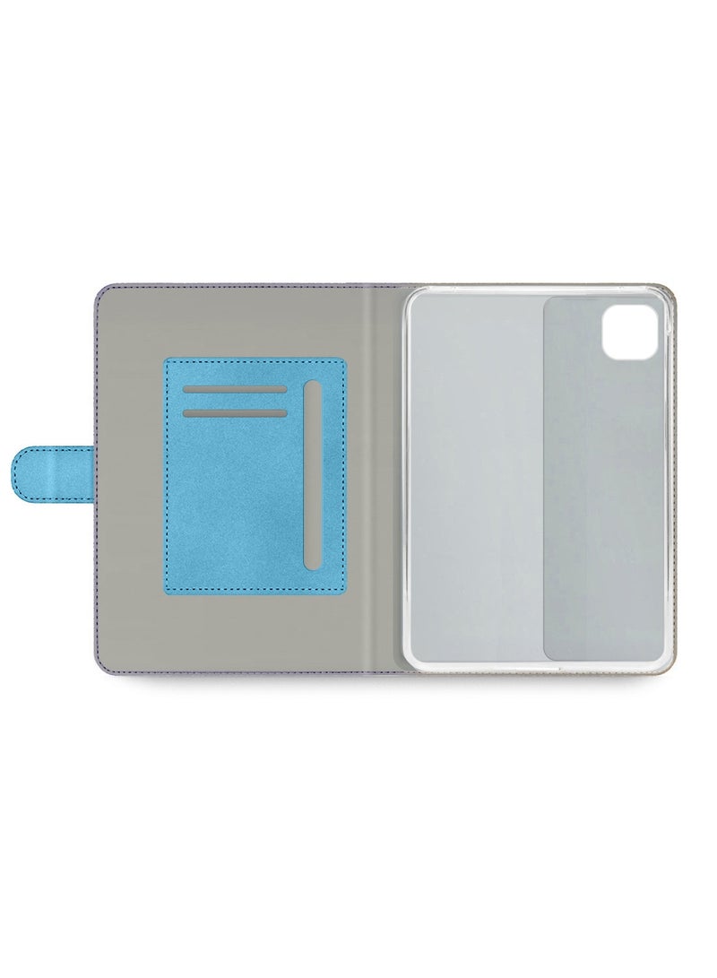 OMAKER Honor Pad X9a 11.5 4G 2025 PU Leather Magnetic Closure Flip Case Cover (TCFPSR) - Sea Green - Image 3