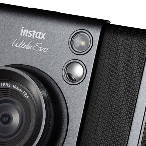 instax Wide EVO Hybrid Digital Camera and Photo Printer, take, Store, Edit, Print Instant Photos on Our widest Instant Film Format, Rear Screen, 10 x Film, 10 x Lens Effects, Film Sold Separately - Image 4