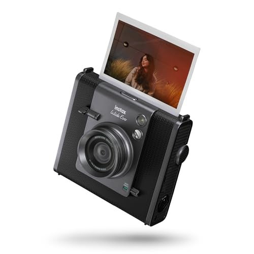 instax Wide EVO Hybrid Digital Camera and Photo Printer, take, Store, Edit, Print Instant Photos on Our widest Instant Film Format, Rear Screen, 10 x Film, 10 x Lens Effects, Film Sold Separately - Image 1