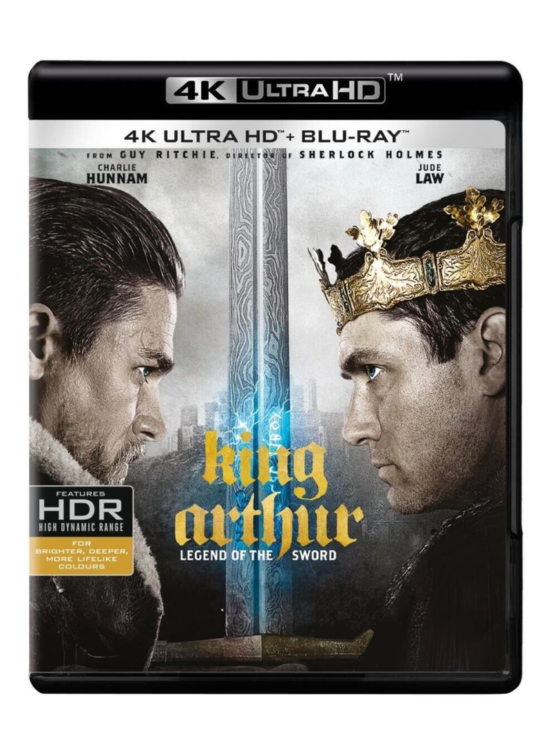 null - الملك آرثر : اسطورة السيف - 4K الترا HD + بلوراي - يتضمن الترجمة العربية - Image 1