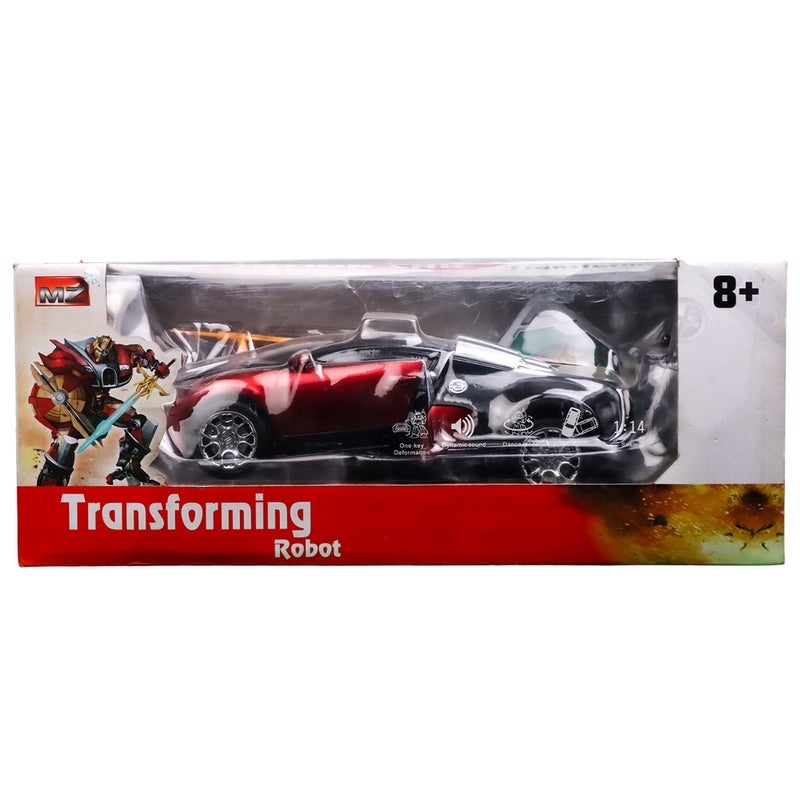 Bugatti Chiron Transforming Car Robot with Remote Control - 2315P - Image 2