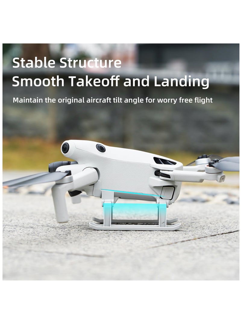 Excefore Mini 4 pro RC الهبوط الساق طوي ارتفاع موسع حامي حامل ل Dji Mini 4 pro ملحقات الطائرة بدون طيار  - Image 3
