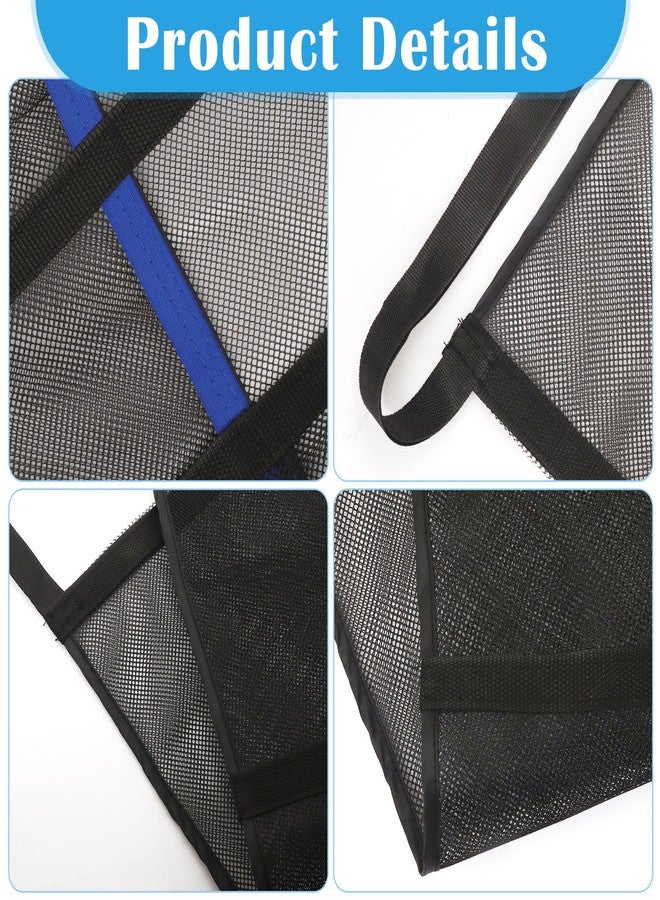 synoratory Trampoline Shoe Holder 2pcs, Trampoline Accessories for Item Storage,Shoes Organizer Case 3 Pouch (Black Shoes Bag 2PCS) - Image 4