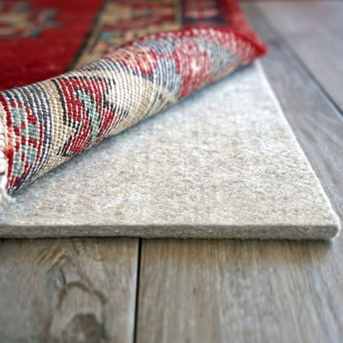RUGPADUSA RUGPADUSA  EcoPlush  9x12  14 Thick  100 Felt  Premium Cushioned Rug Pad  Available in 3 Thicknesses Many Custom Sizes 