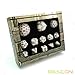Bescon Super Glowing in Dark Complete Polyhedral RPG Dice Set 13pcs D3D100 Luminous 100 Sides Dice Set - Image 3