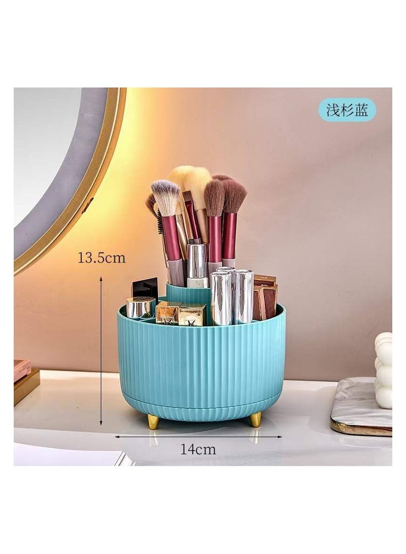 منظم مكياج دوار بيلف 360درجه تقدري تحطي فيه الميكب الخاص بيكي وحاجات تانيه كتير دا غير ان شكلها شيك متوفر لون  اخضر فاتح IR - Image 3