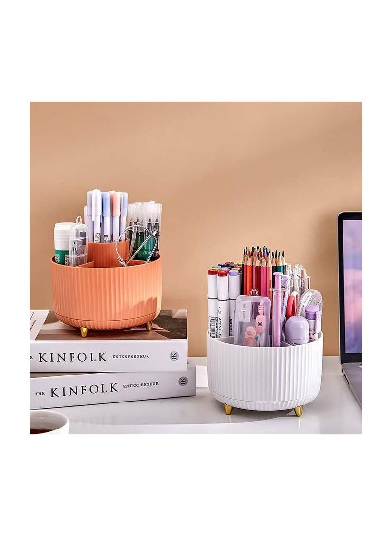 منظم مكياج دوار بيلف 360درجه تقدري تحطي فيه الميكب الخاص بيكي وحاجات تانيه كتير دا غير ان شكلها شيك متوفر لون  اخضر فاتح IR - Image 2