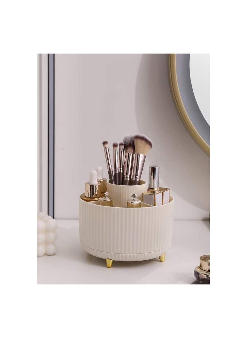 منظم مكياج دوار بيلف 360درجه تقدري تحطي فيه الميكب الخاص بيكي وحاجات تانيه كتير دا غير ان شكلها شيك متوفر لون  اخضر فاتح IR - Image 4