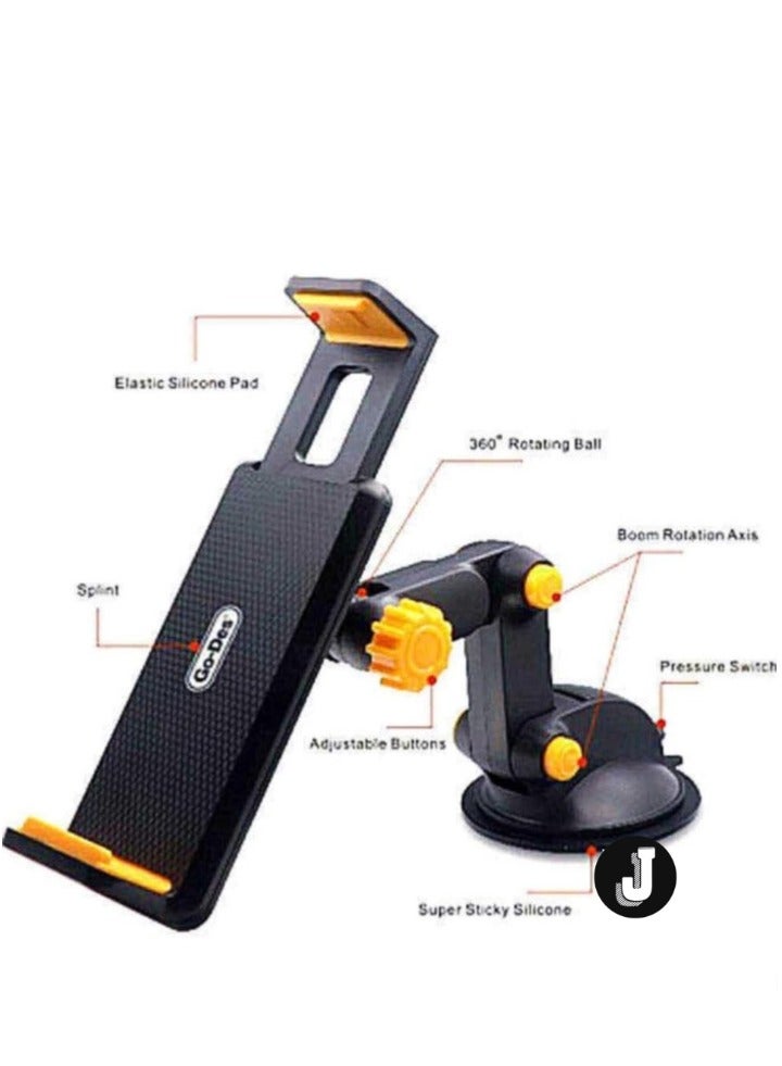 JAJEEK Car Phone & Tablet Holder – Versatile Mount for Secure and Convenient Device Use - Image 2