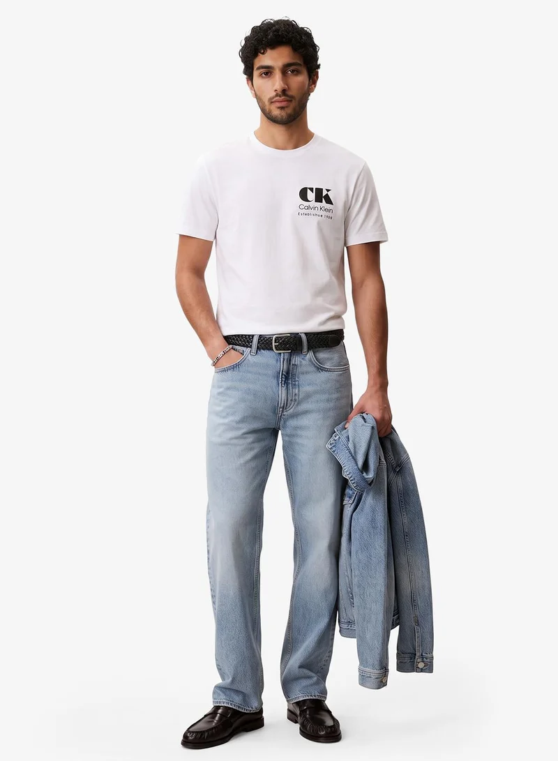 Logo Graphic Crew Neck T-Shirt