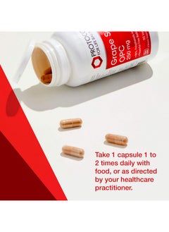 Protocol For Life Balance Protocol Grape Seed Opc 250Mg Oxidative Stress Quencher Cardiovascular Support 90 Veg Caps  - Image 5