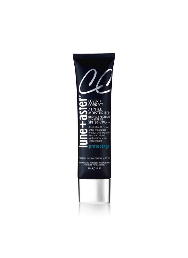 Lune+Aster Cc Cream Broad Spectrum Spf 50+/Pa+++- Light- Medium Coverage Cc Cream With Spf 50 Creates A Dewy Glow  - Image 1