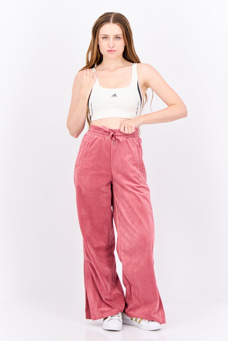 adidas Originals Women Sportswear Fit Training Track Pants, Old Rose - Image 4