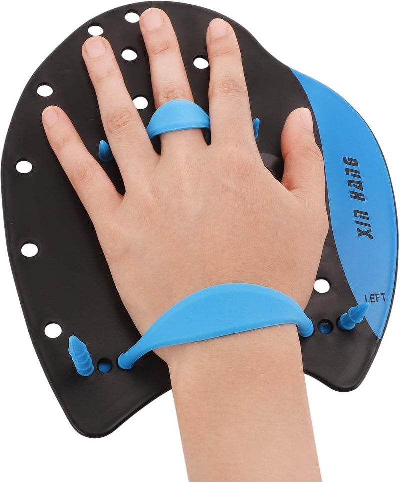 MioCloth Kids Adults Hand Paddles Gloves for Swim Training Water Resistance Aqua Fit Workout Fitness Gear - Image 1