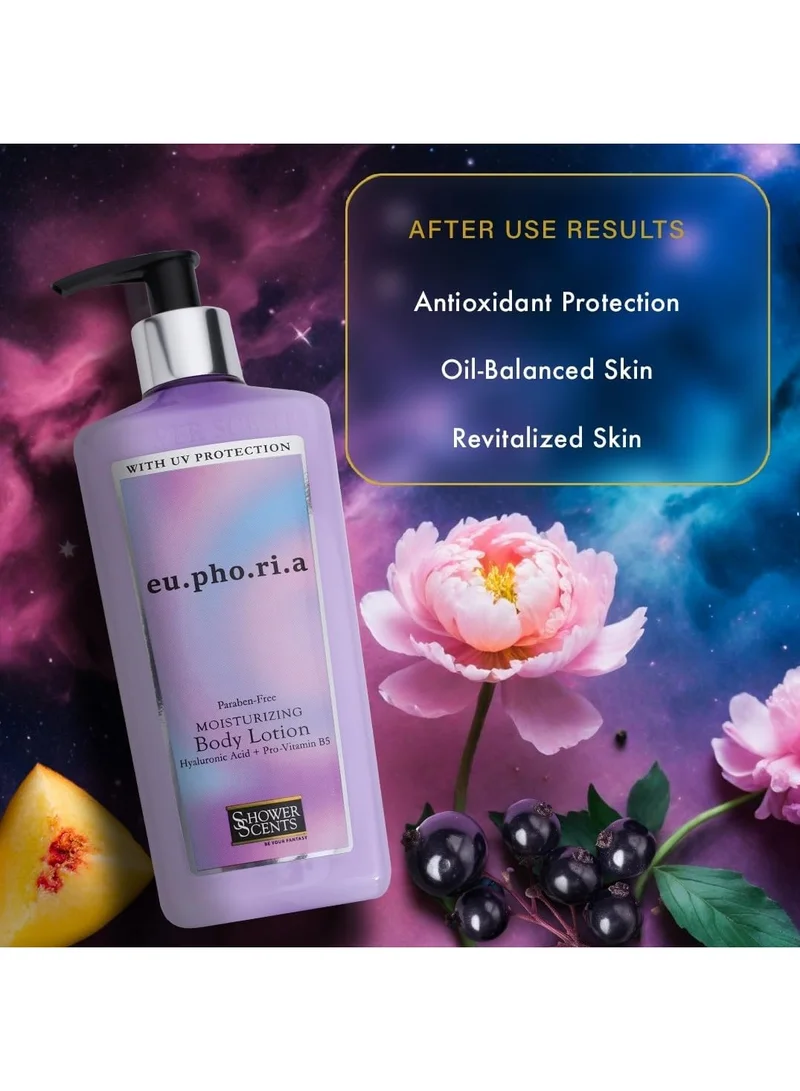 Shower Scents  Shower Scents Euphoria  moisturizing body lotion 312ml  | Best Price UAE