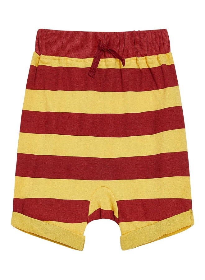 Harry Potter Infant Baby Boys Bodysuit, Shorts and Shoes 3 Piece Outfit Set Logo Gray/Maroon 12 Months - Image 5